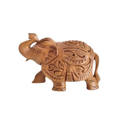 Hand-Carved Wooden Elephants – Artisan Decorative Sculptures maruthi handicrafts