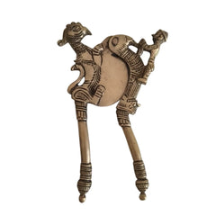 Antique Brass Betel Nut Cracker (Sarota) | Decor Brass Ware