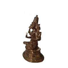 Panchaloha Goddess Lakshmi Idol – Symbol of Prosperity Karthick's metal art