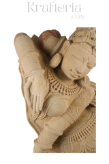 Sandstone Sculpture Of A Traditional Indian Dancer Sand Stone