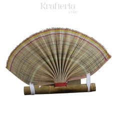 Bamboo Folding Hand Fan – Handmade & Eco-Friendly