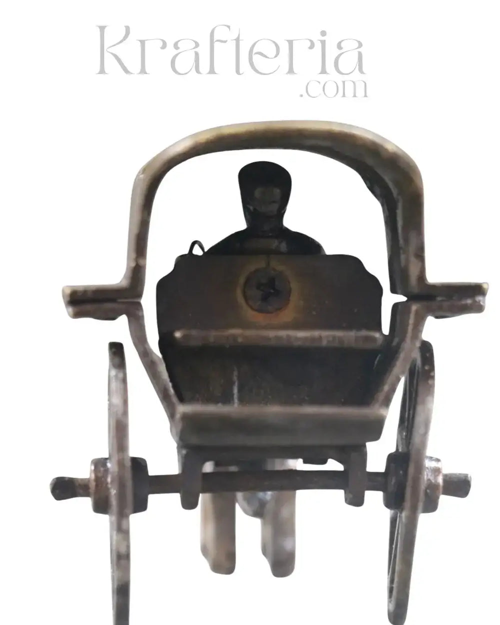 Antique Brass Horse Chariot – Exquisite Craftsmanship from India Brass Ware