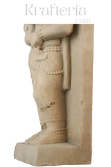 Matru Murti - A Sandstone Depiction of Maternal Love Sand Stone