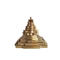 Authentic Brass Shree Chakram (Meru Shree Yantra)