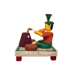 The Snake Charmer – Etikoppaka Wooden Craft