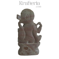 Sculpture of Laxmi Devi – Artistic Tribute to the Goddess of Wealth Soft Stone