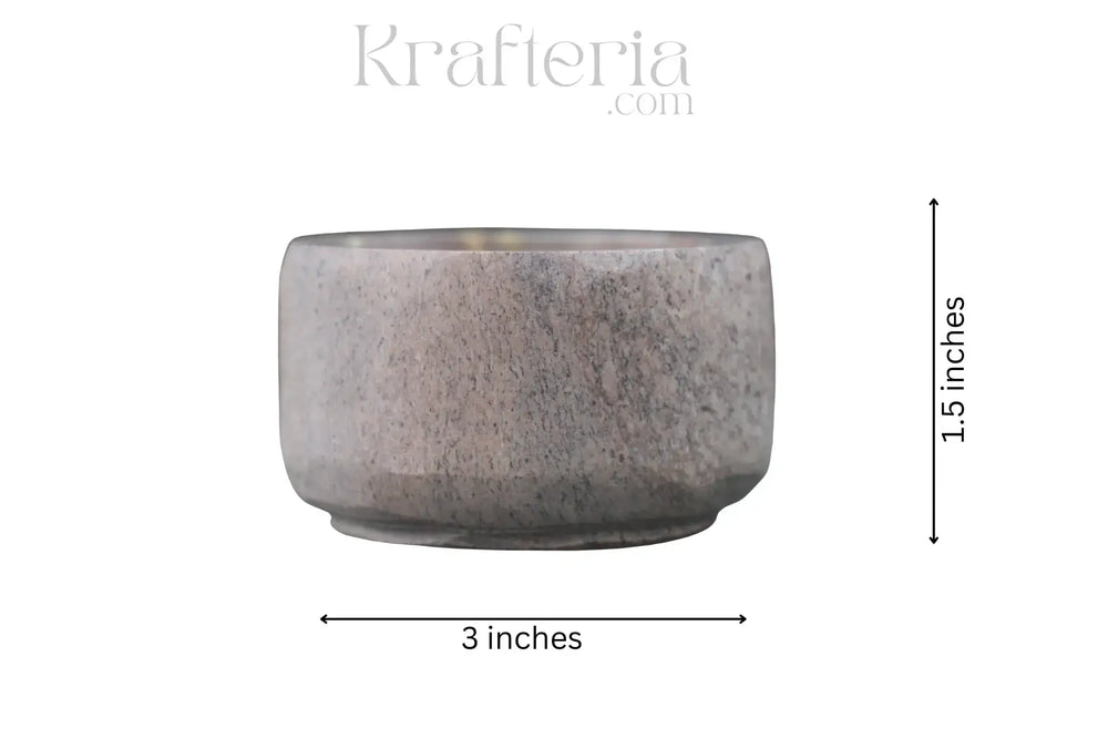 Solid Marble Bowl – Decorative and Functional Stoneware Marble Soft Stone