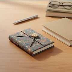 Handcrafted Leather Journal Diary - Perfect for Gifting Wood Decorative