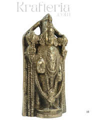 Brass Venkateswara Swamy Idol – The Lord of Tirumala