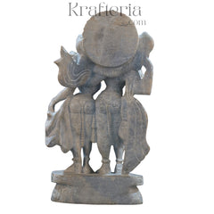 Lord Vishnu with Goddess Lakshmi – Lakshmi Narayana Sculpture