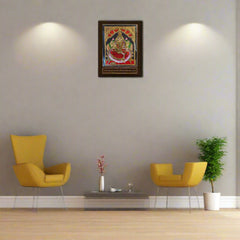 Laxmi Devi’s Blessings – Thanjavur Art Tradition