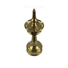 Brass Oil Lamp Stand – Ideal for Home Temple and Ceremonies pooja accessories