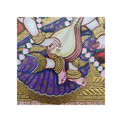 Mysore Saraswathi Painting | 22KT Gold Leaf Paintings