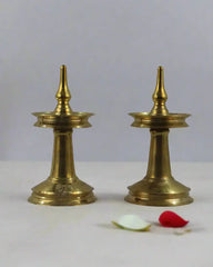 Brass Oil Lamp Stand – Ideal for Home Temple and Ceremonies pooja accessories