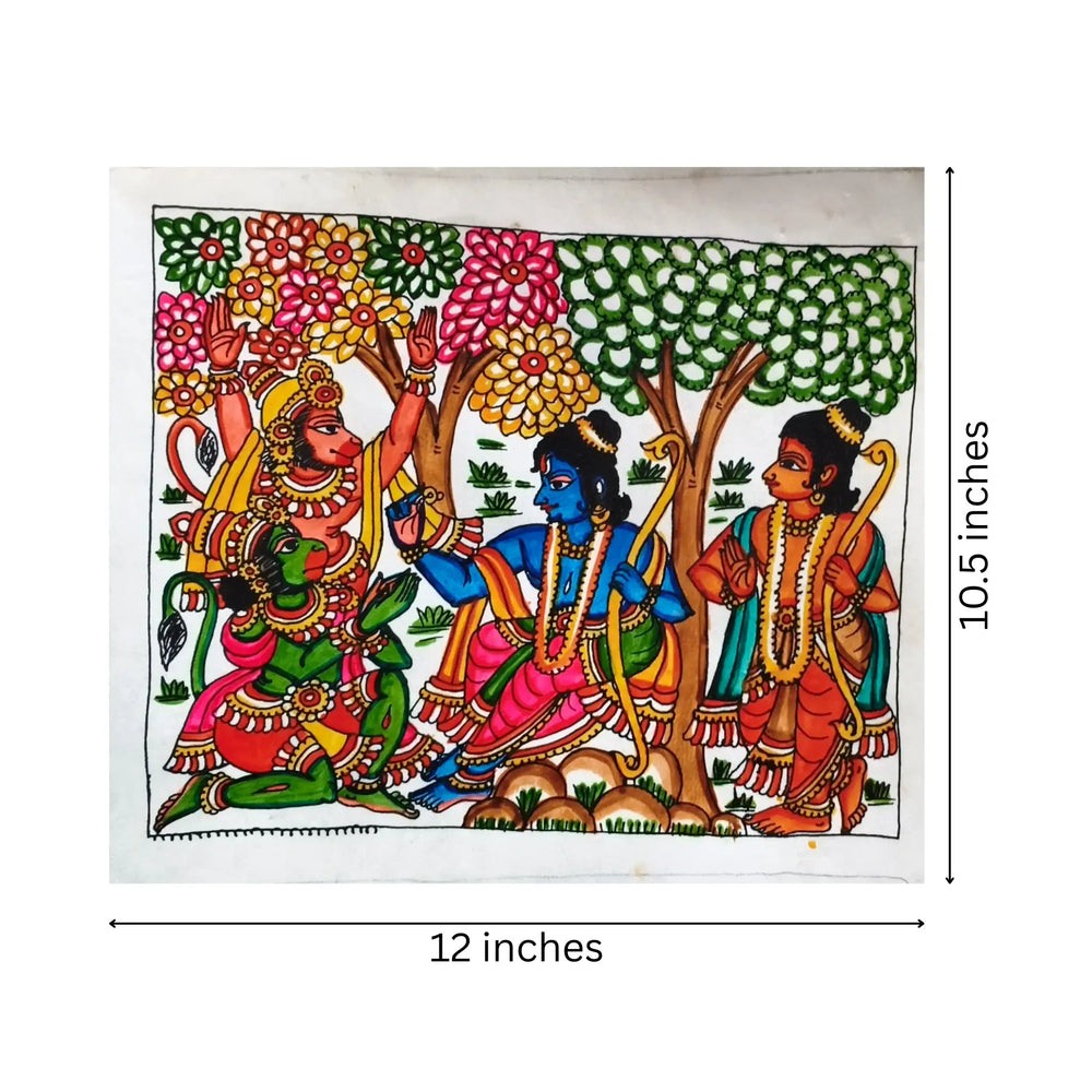 The Enchanted Forest Abode Leather Paintings