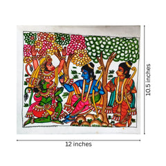 The Enchanted Forest Abode Leather Paintings