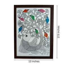 The Chipring Banyan Tree - A Gond Painting