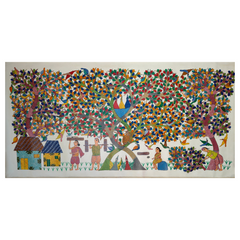 Gond Art Nature’s Shelter - A Village Story