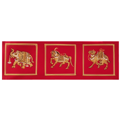 Mewar Miniature - The Royal Menagerie Painting