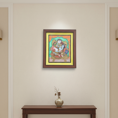 Mysore Yashodha With Krishna Painting | 22KT Gold Leaf