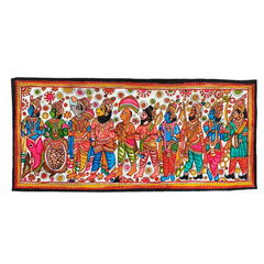 Dashavatar - The Eternal Protectors Leather Paintings