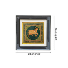 The Sacred Cow - A Miniature Painting Paintings