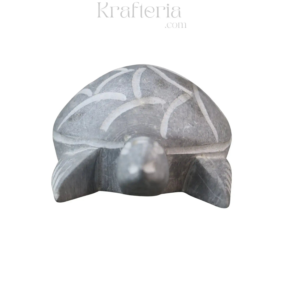 Handmade Soft Stone Tortoise – Vastu Turtle Showpiece Soft Stone