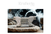 Hand-Carved Lion Incense Stick Holder – Unique Aromatherapy Accent