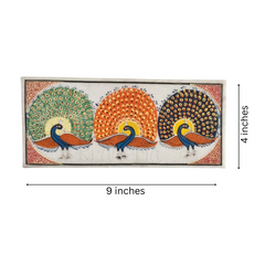 Trio of Grace - The Dancing Peacocks of Rajasthan