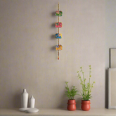 Artisanal Indian Leather Elephant Wall Hanging