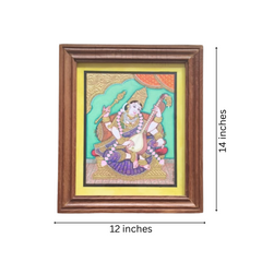 Mysore Saraswathi Painting | 22KT Gold Leaf