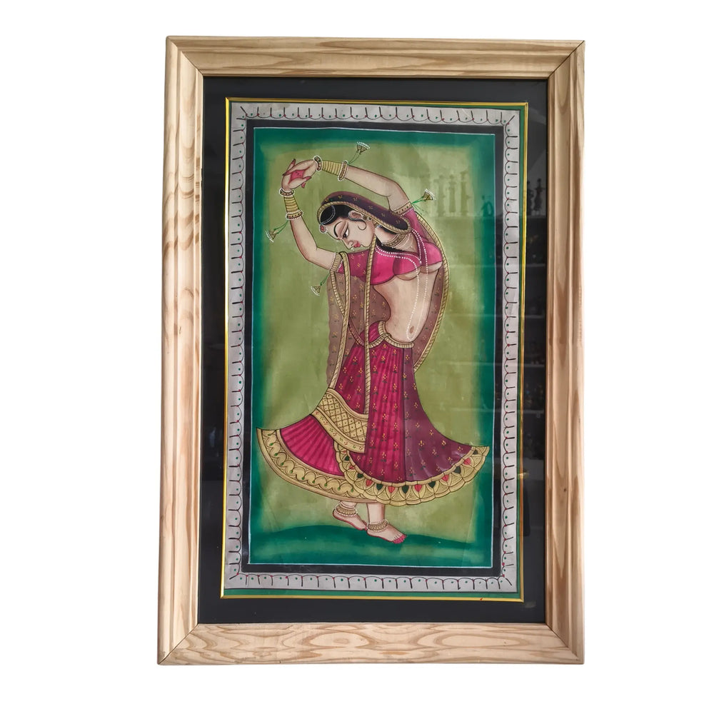 The Dancing Queen Miniature Art Paintings