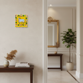 Hand-Painted Wooden Cow Key Hanger – Rustic Wall Organizer