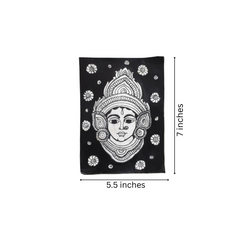 Mystic Divinity on Leather Art Leather Paintings