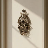 Grand Brass Ashta Lakshmi Wall Hanging with Peacocks - Divine Prosperity Decor Brass Ware