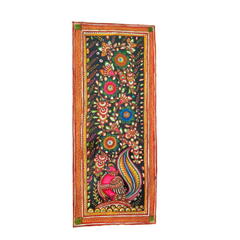 The Ethereal Peacock Amidst Cosmic Blooms