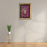 Lord Jagannath in a Lotus Grove Painting