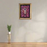 Lord Jagannath in a Lotus Grove Painting Paintings