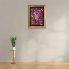 Lord Jagannath in a Lotus Grove Painting Paintings