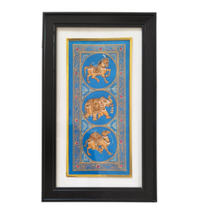 Triumvirate of Royalty Miniature Painting