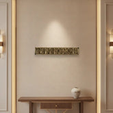 Brass Dashavatara Wall Hanging - Ten Avatars of Lord Vishnu Art Brass Ware