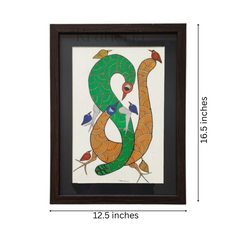 Gond Peacock Family - The Circle Of Life