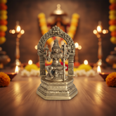 Divine Brass Annapoorna Devi Idol - Goddess of Food & Nourishment
