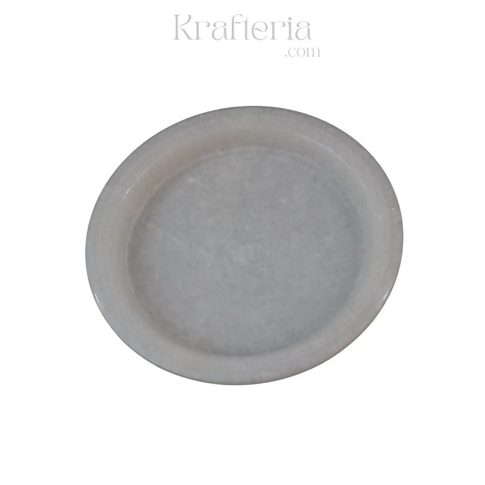 Handcrafted Marble Plates –Perfect for Dining & Decor Marble Soft Stone