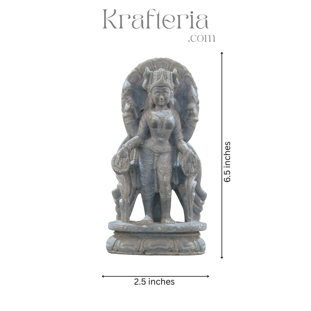 Shiva Parvathi Sculpture – Spiritual Symbol of Love and Creation Soft Stone