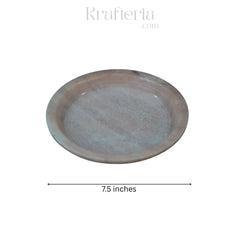 Handcrafted Marble Plates –Perfect for Dining & Decor Marble Soft Stone
