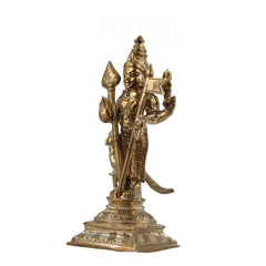 Panchaloha Lord Subrahmanya (Murugan) Idol – The Divine Shanmugan Swamy Karthick's metal art