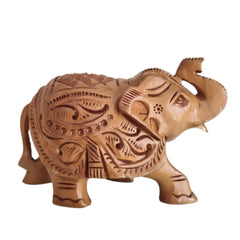 Hand-Carved Wooden Elephants – Artisan Decorative Sculptures maruthi handicrafts