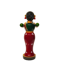 Eternal Bond: Mother and Son – Etikoppaka Wooden Art