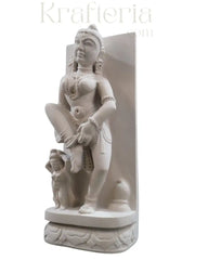 Deva Dasi-Embodiment of Spiritual Dance Sand Stone